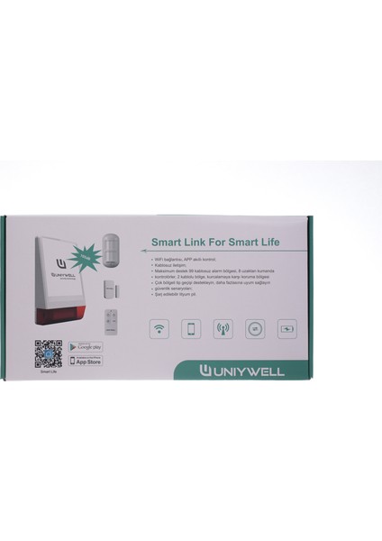 Kablosuz Dış Ortam Sirenli Wifi Alarm Seti