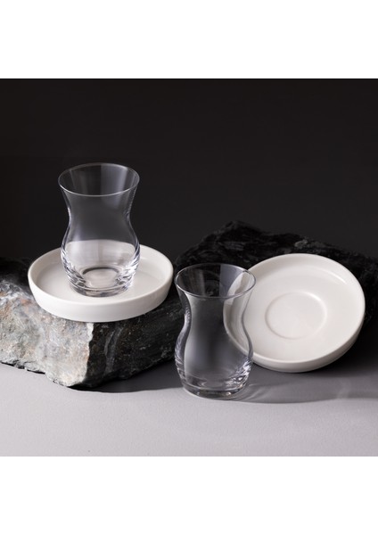 x Sarıyer Design 12 Parça 6 Kişilik Çay Seti