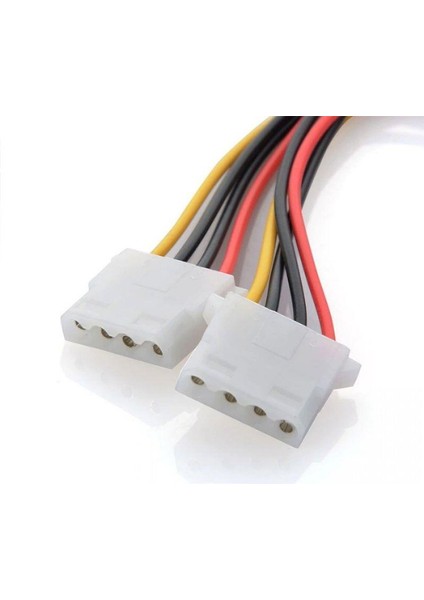 30 cm 15 Pin Sata Erkek To 2x 4 Pin Dişi Molex Kablo 15 Pin Erkek 2x 4 Pin Dişi Molex 30 cm Sata Kablo indirimleri