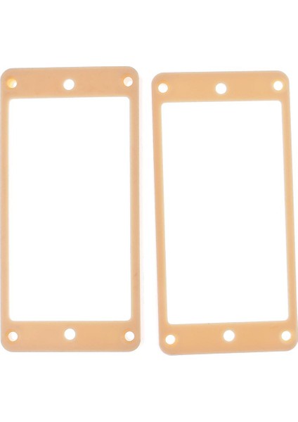2x Humbucker Pikaps Çerçeveleri Montaj Yüzükler Lp Elektro Gitar Parça Kremi Için (Yurt Dışından) fiyatları