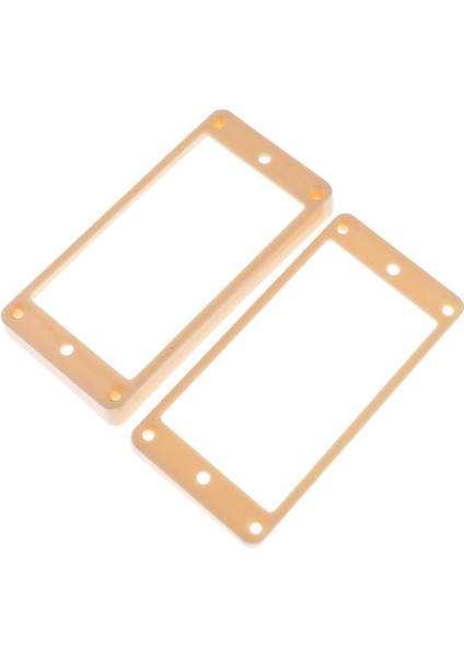 2x Humbucker Pikaps Çerçeveleri Montaj Yüzükler Lp Elektro Gitar Parça Kremi Için (Yurt Dışından) modelleri