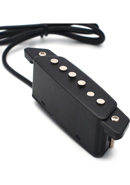 6.35MM Ses Fişi 40 '' Akustik Gitar Ses Deliği Pikap Siyah (Yurt Dışından) indirimleri
