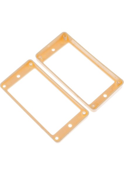 2x Humbucker Pikaps Çerçeveleri Montaj Yüzükler Lp Elektro Gitar Parça Kremi Için (Yurt Dışından) indirimleri
