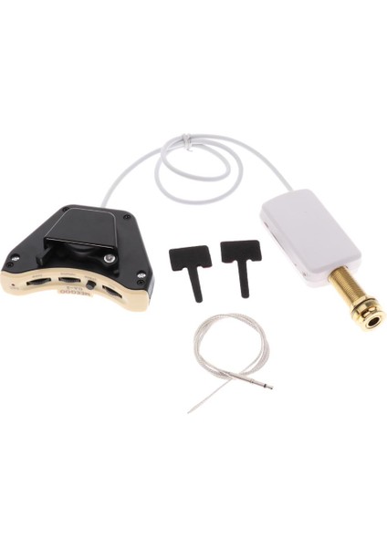 Scoustic / Classical Gitar Için En Iyi Abs Endpin Ses Deliği Piezo Pikap (Yurt Dışından)