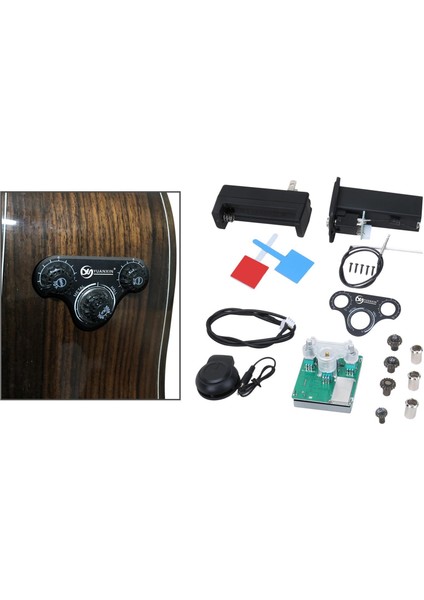 Akustik Gitar Artı Titreşim Pikap Ses Deliği Toplama Aletleri Accs (Yurt Dışından) fiyatları