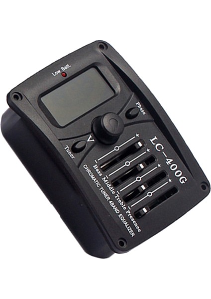4-Band Eq Ekolayzer Akustik Gitar Preamp Piezo Pikap LCD Tuner ile Accs ile (Yurt Dışından) indirimleri