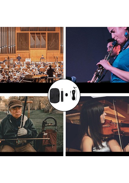 Taşınabilir Pikap Lavalier Gitar Konserleri Için Klipsli Kontak Mikrofon (Yurt Dışından) modelleri