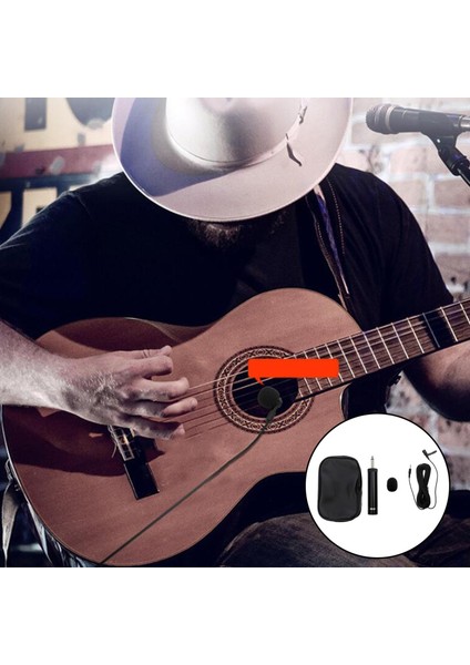 Taşınabilir Pikap Lavalier Gitar Konserleri Için Klipsli Kontak Mikrofon (Yurt Dışından) fırsatları