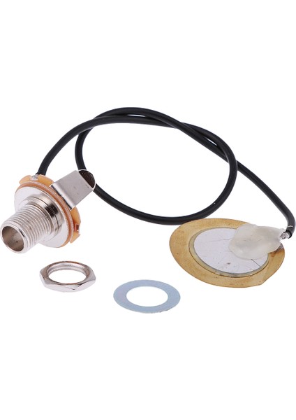 Akustik Gitar Piezo Transdüser Ukulele Için 2.7cm Değiştirme (Yurt Dışından)