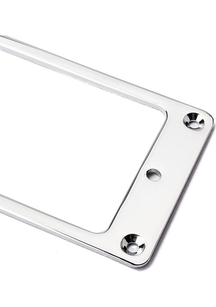 2 Adet Humbucker Pikap Çerçeve Montaj Yüzükler Les Paul Elektro Gitar Chrome Için (Yurt Dışından)