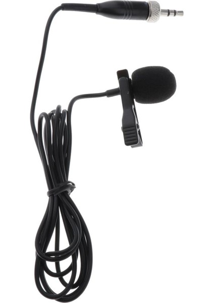 Mikrofon 3.5mm Konu Vidalı Klipsli Kondenser Mic Kablosuz Sistem Için (Yurt Dışından)