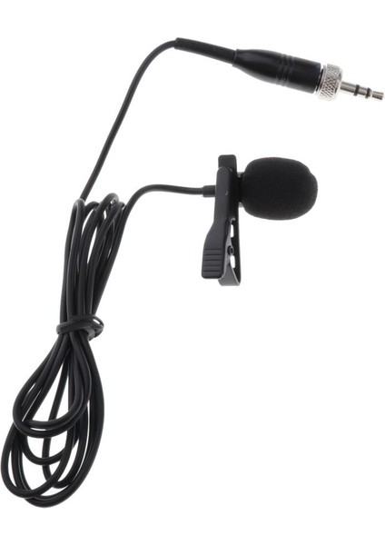 Mikrofon 3.5mm Konu Vidalı Klipsli Kondenser Mic Kablosuz Sistem Için (Yurt Dışından)