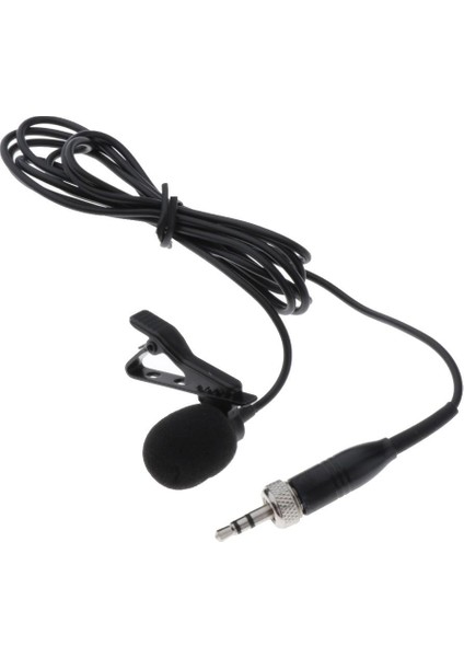 Mikrofon 3.5mm Konu Vidalı Klipsli Kondenser Mic Kablosuz Sistem Için (Yurt Dışından)