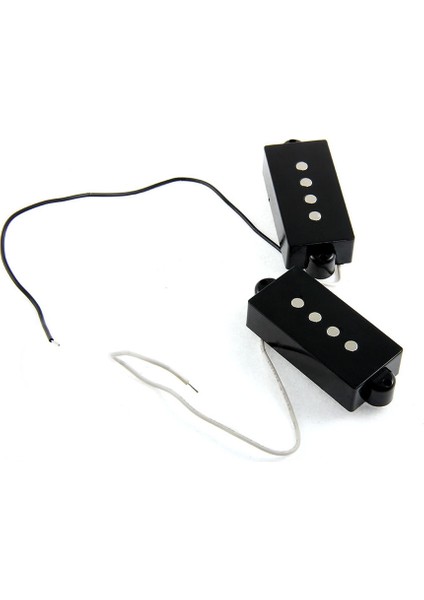 2 Parça 4-String Pb Bas Gitar Parçaları Için Gürültüsüz Açık Stil Pikap (Yurt Dışından)