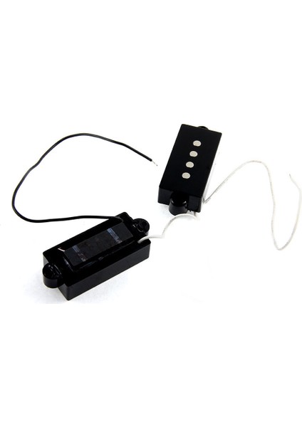 2 Parça 4-String Pb Bas Gitar Parçaları Için Gürültüsüz Açık Stil Pikap (Yurt Dışından)