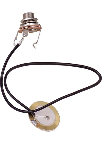 1 Adet Pikap Piezo Iletişim Dönüştürücü Akustik Guitar Keman Ukulele Parçaları Için (Yurt Dışından)