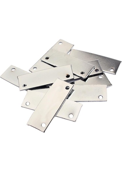 10 Parça Demir Elektro Gitar Çift Raylı Pikap Plakaları Baz Müzik Enstrüman (Yurt Dışından)