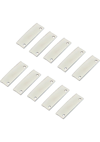 10 Parça Demir Elektro Gitar Çift Raylı Pikap Plakaları Baz Müzik Enstrüman (Yurt Dışından) fiyatları