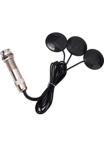 Akustik Halk Klasik Gitar Parçaları Için Transdüser Endpin Fiş Pikapı 1/4 '' (Yurt Dışından)