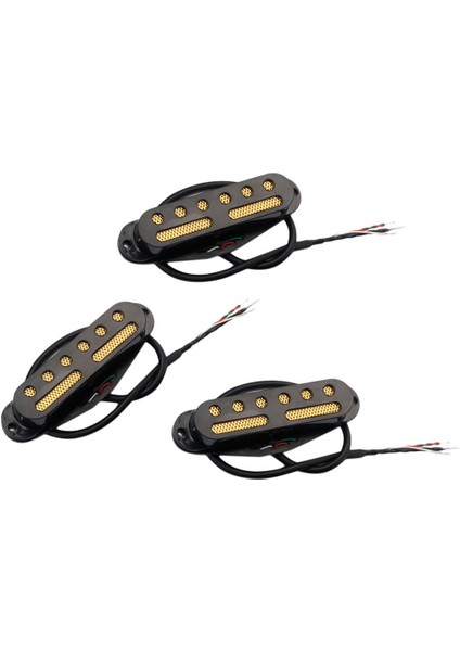 Sss Standart Tek Bobin Pikap Seti 48/50/52 Elektro Gitar Parçaları Aksesuar (Yurt Dışından)