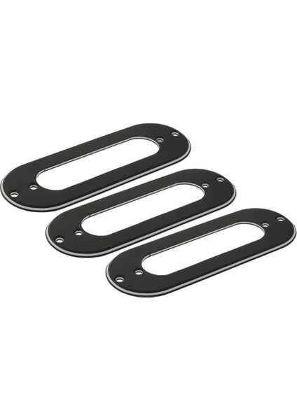 St Elec Guitar Black Için 3 Adet Tek Pikap Çerçevesi Montaj (Yurt Dışından)