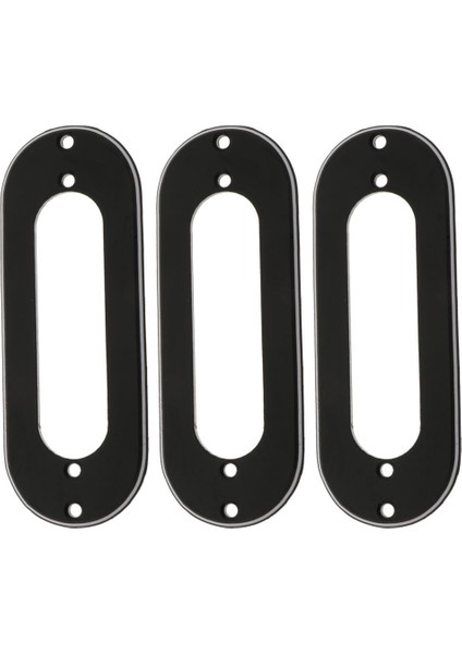 St Elec Guitar Black Için 3 Adet Tek Pikap Çerçevesi Montaj (Yurt Dışından)