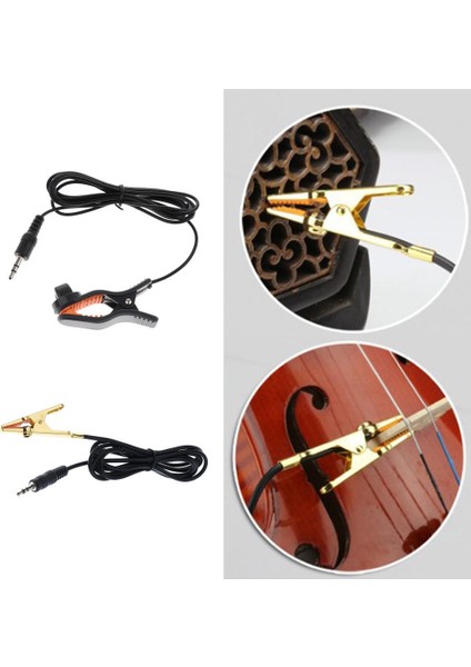 Evrensel 3.5mm Klip Pikap Piezo Erhu Keman Pikap Klip Erhu Oyuncular Için (Yurt Dışından) modelleri
