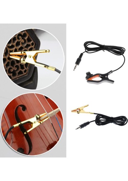 Evrensel 3.5mm Klip Pikap Piezo Erhu Keman Pikap Klip Erhu Oyuncular Için (Yurt Dışından) fırsatları
