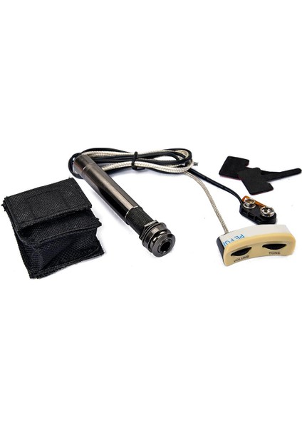 Dize Enstrüman Parçaları Için Uke Ukelele Piezo Pikap Preamp Sistemi (Yurt Dışından)