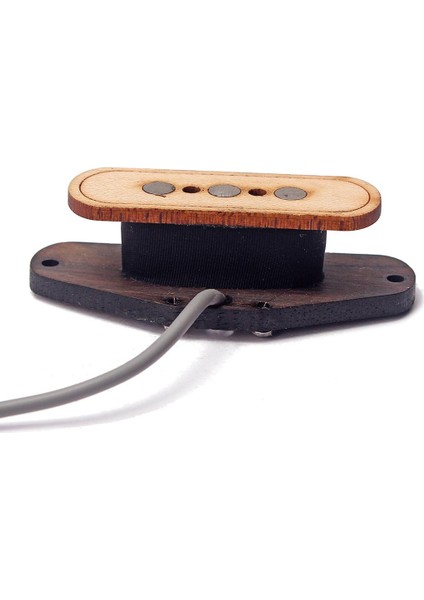 1x 3 Dize Puro Kutusu Gitar Pikap ile Giriş Ahşap Bobin Gitar Parçaları (Yurt Dışından)