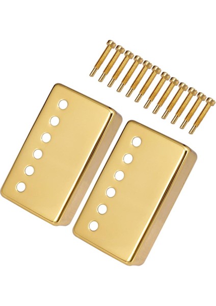 Humbucker Pikap Pikap Kelepçeli Vidalar ile Elektro Gitar Için Kapakları Altın (Yurt Dışından) fiyatları
