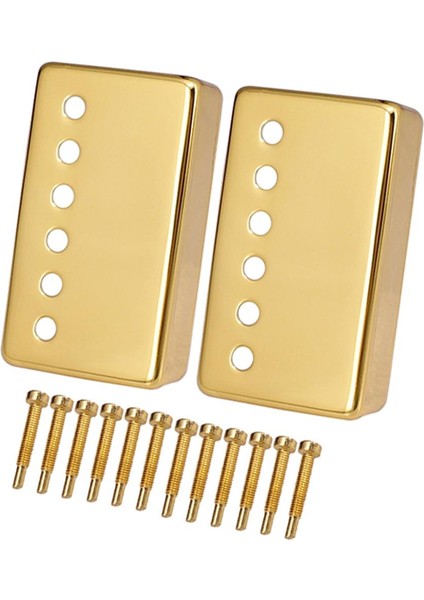 Humbucker Pikap Pikap Kelepçeli Vidalar ile Elektro Gitar Için Kapakları Altın (Yurt Dışından) indirimleri