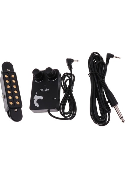 Plastik Akustik Gitar Eq Ses Delik Pikap Tuner Kablosu ile Dıy Seti (Yurt Dışından)