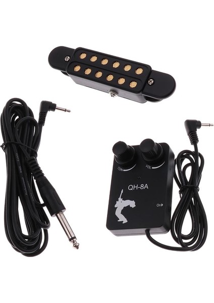 Plastik Akustik Gitar Eq Ses Delik Pikap Tuner Kablosu ile Dıy Seti (Yurt Dışından) fırsatları