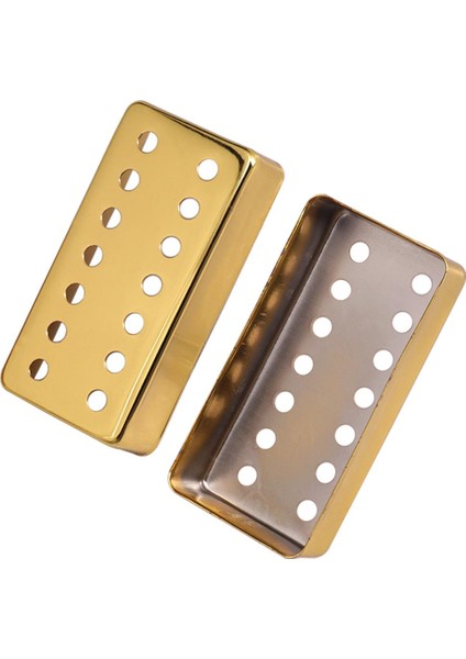 2 Adet Pirinç 7 Dize Elektro Gitar Humbucker Kabuk Altın Kapakları (Yurt Dışından) modelleri