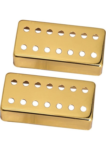 2 Adet Pirinç 7 Dize Elektro Gitar Humbucker Kabuk Altın Kapakları (Yurt Dışından) indirimleri