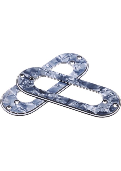 3 Adet Metal Gitar Tek Bobin Pikap Montaj Yüzük Için St Gitar Gümüş (Yurt Dışından)