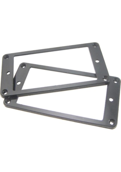 Elektro Gitar Aksesuar Siyah Için 2x Plastik Humbucker Pikap Çerçeve Yüzük (Yurt Dışından)