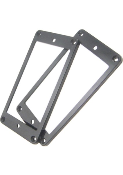 Elektro Gitar Aksesuar Siyah Için 2x Plastik Humbucker Pikap Çerçeve Yüzük (Yurt Dışından)