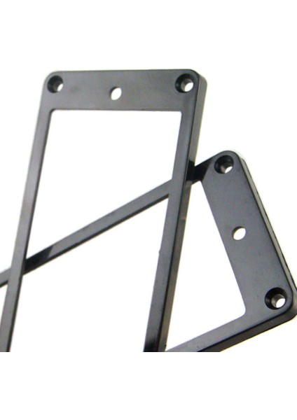 Elektro Gitar Aksesuar Siyah Için 2x Plastik Humbucker Pikap Çerçeve Yüzük (Yurt Dışından)