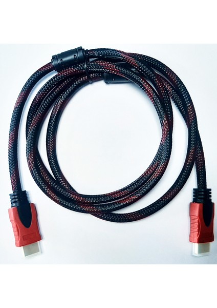 1,5 Metre Örgülü HDMI Kablo - 1.5 Metre HDMI to HDMI Kablo Örgülü Form