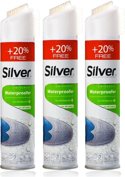 3 Adet Silver Su Itici Leke Önleyici Sprey 300 ml