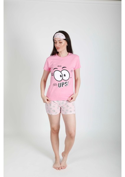 Pamuklu Pembe Pijama Takımı