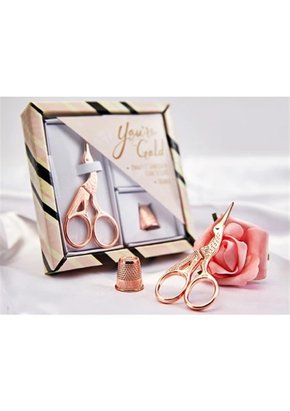 Rose Gold Makas Hediye Seti
