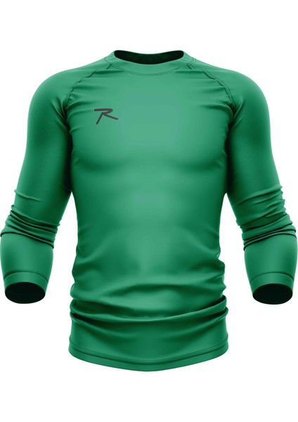 Uzun Kollu T-Shirt Opto Yeşil