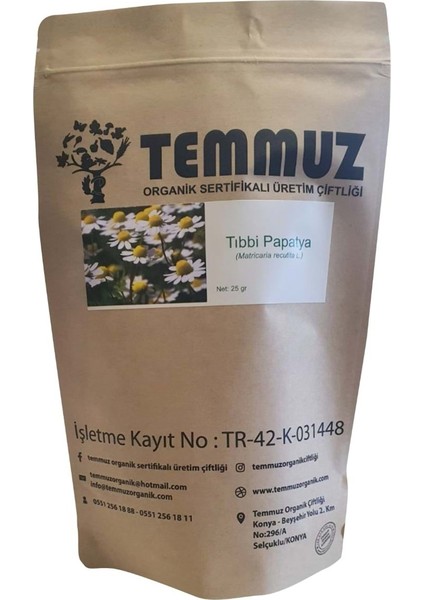 Tıbbı Papatya 25 gr Çayı