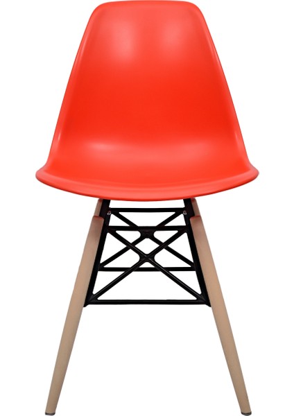 Dorcia Home Yeni Dorcia Home Eames Plastik Kafesli Sandalye - Cafe Balkon Mutfak Sandalyesi