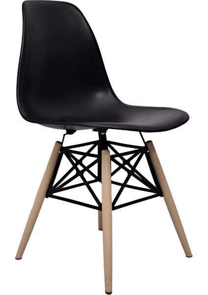 Dorcia Home Yeni Dorcia Home Eames Plastik Kafesli Sandalye - Cafe Balkon Mutfak Sandalyesi