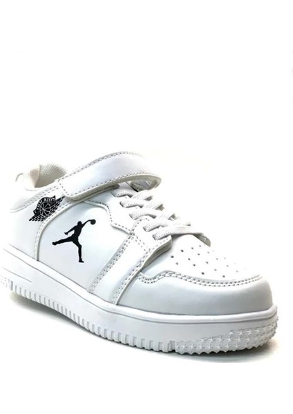 Haykat Çocuk Bantlı Sneaker Beyaz