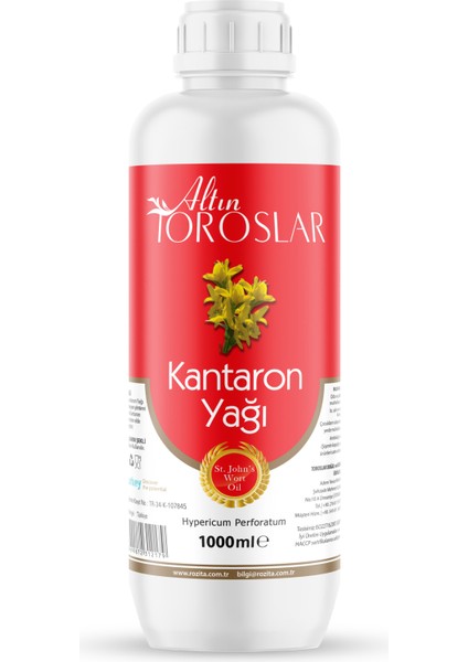 Kantaron Yağı 1 Litre